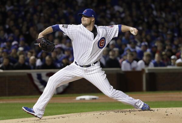 Jon lester world series jersey top